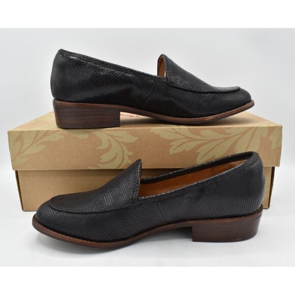 Sofft Womens Size 8.5 Napoli Black Leather Slip On Loafers Shoes - Picture 11 of 14